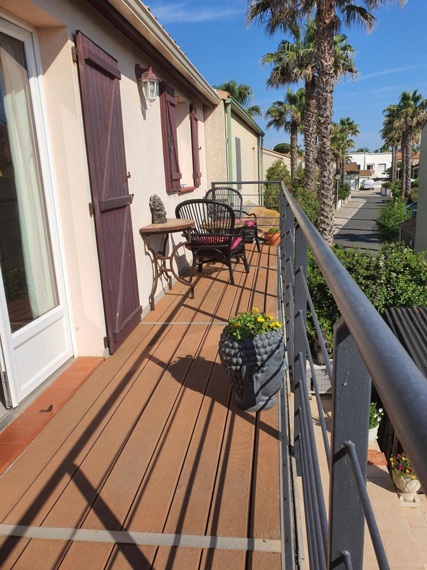 Appartement Mer Valras-Plage Eksteriør bilde