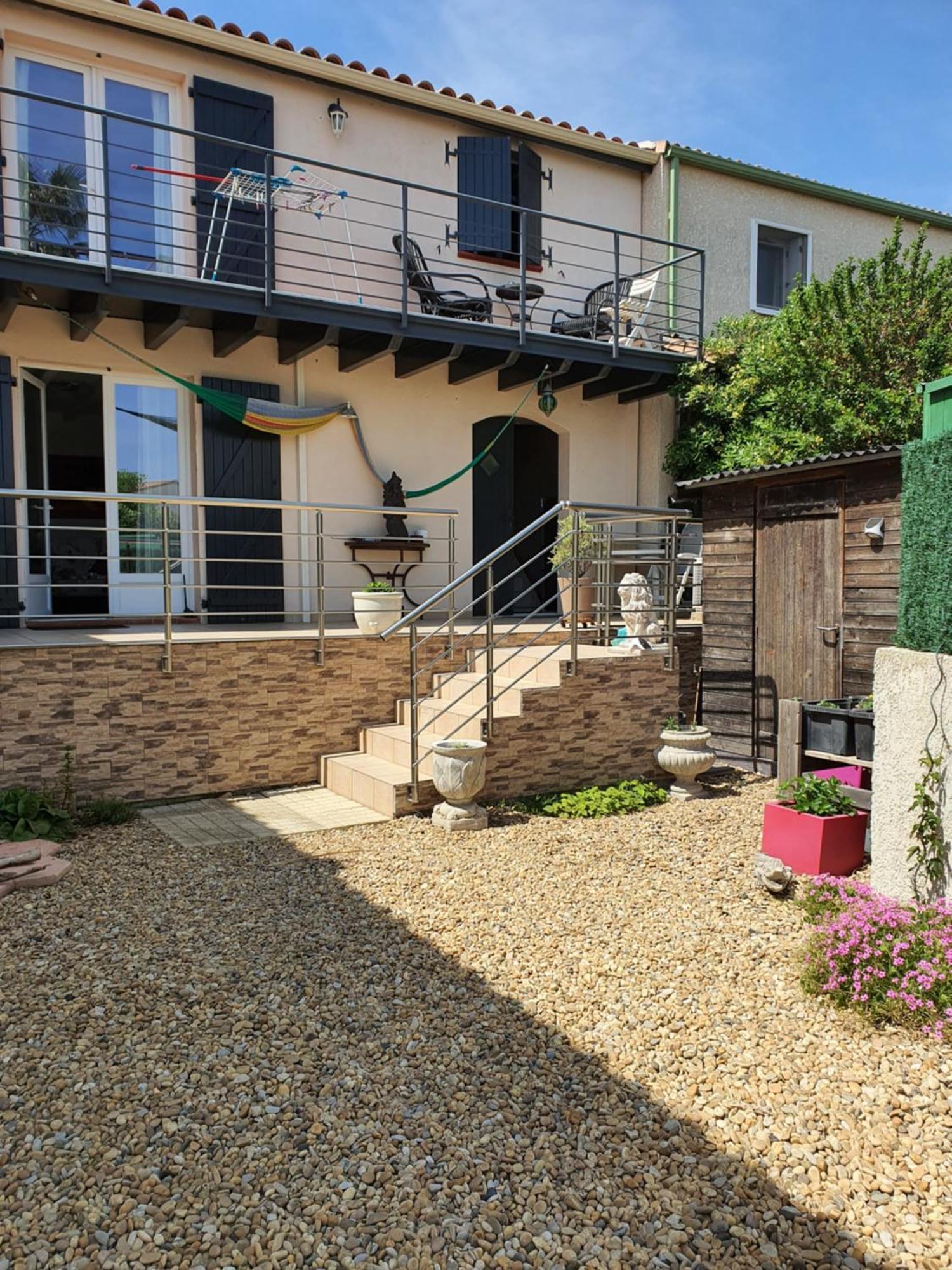 Appartement Mer Valras-Plage Eksteriør bilde